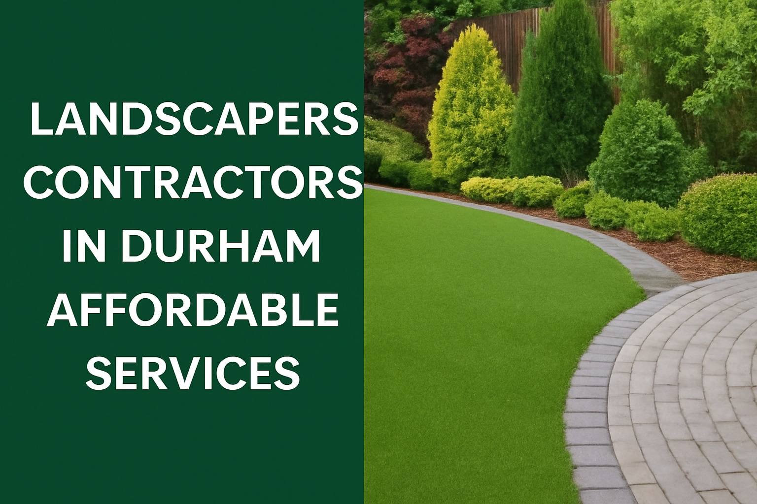 Landscapers Contractors in Durham Affordable Services
